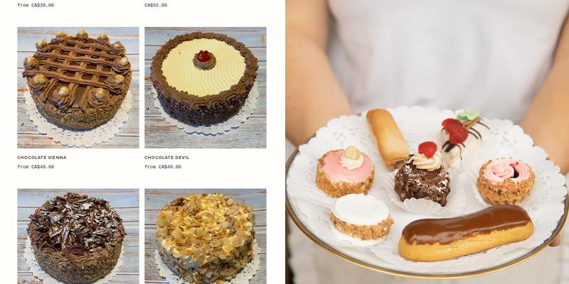 Bon Ton Pastry & Confectionery Menu