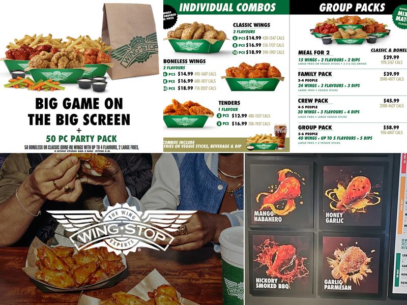Wingstop Menu