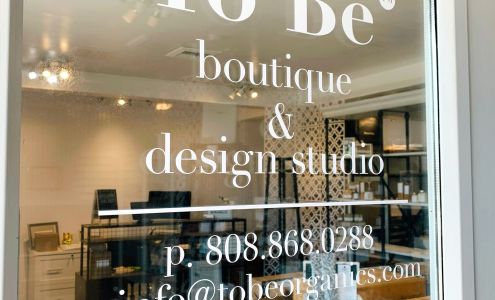 To Be Organics boutique & design studio