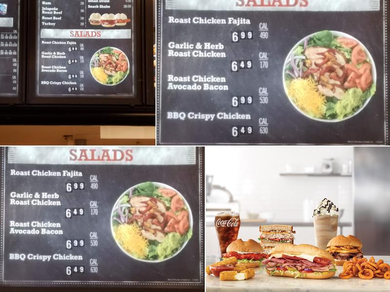 Arby's Menu