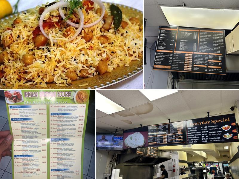 Indian Biriyani House Menu