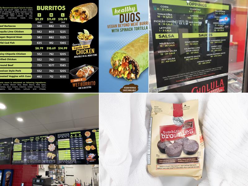 Burrito Guyz Menu