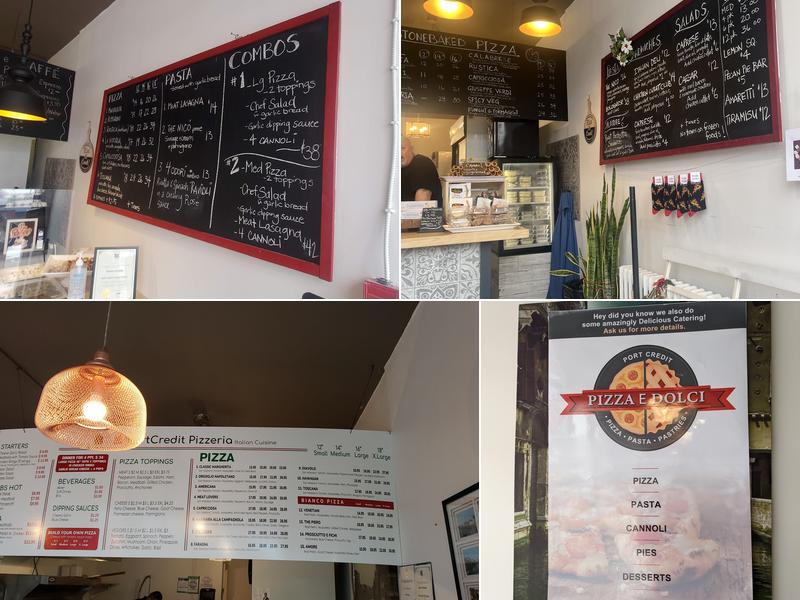 Pizza E Dolci Menu