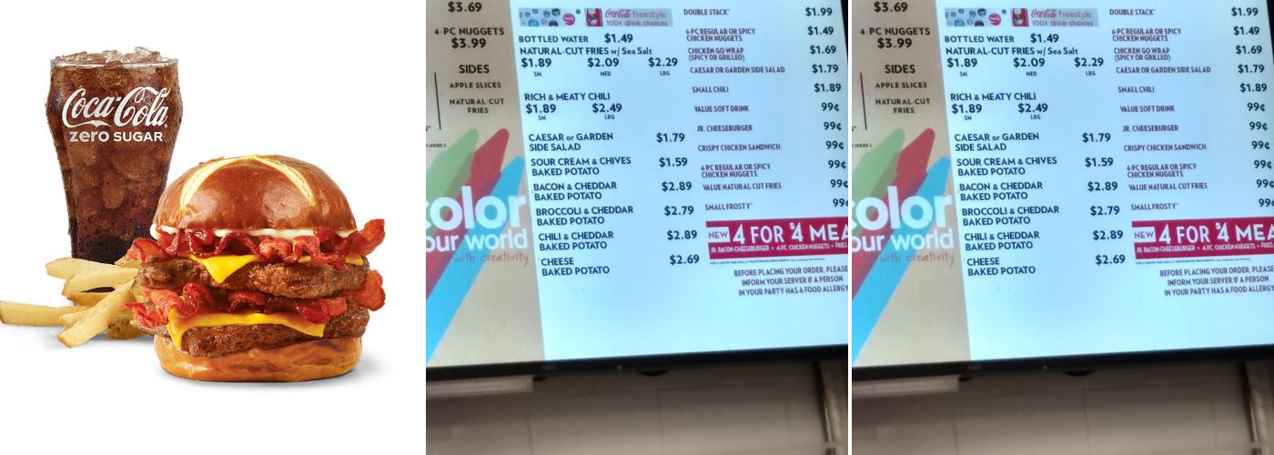 Wendy's Menu