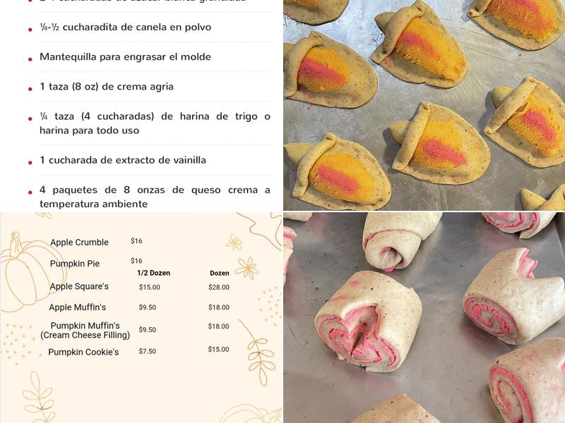 Edward’s Bakery Menu