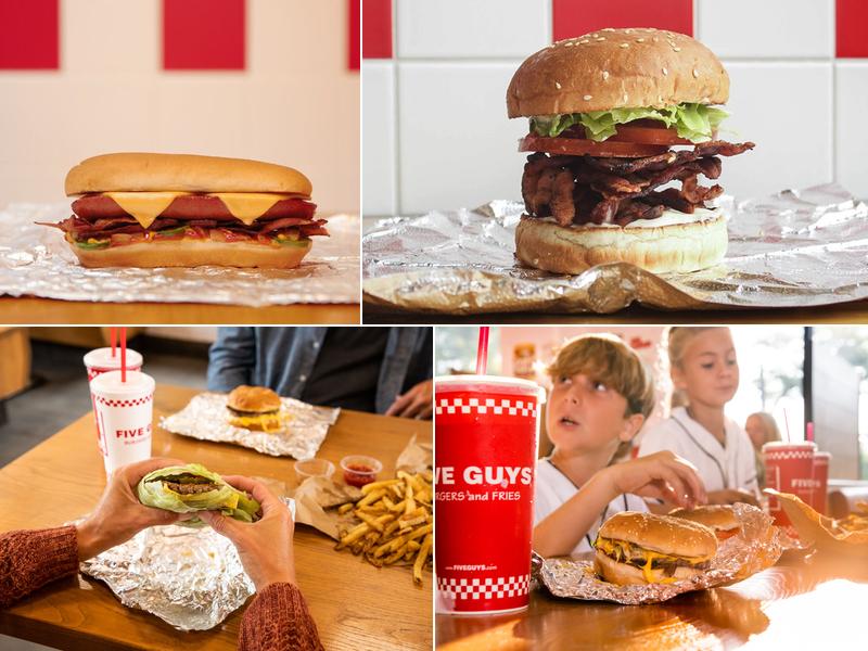 Five Guys Menu