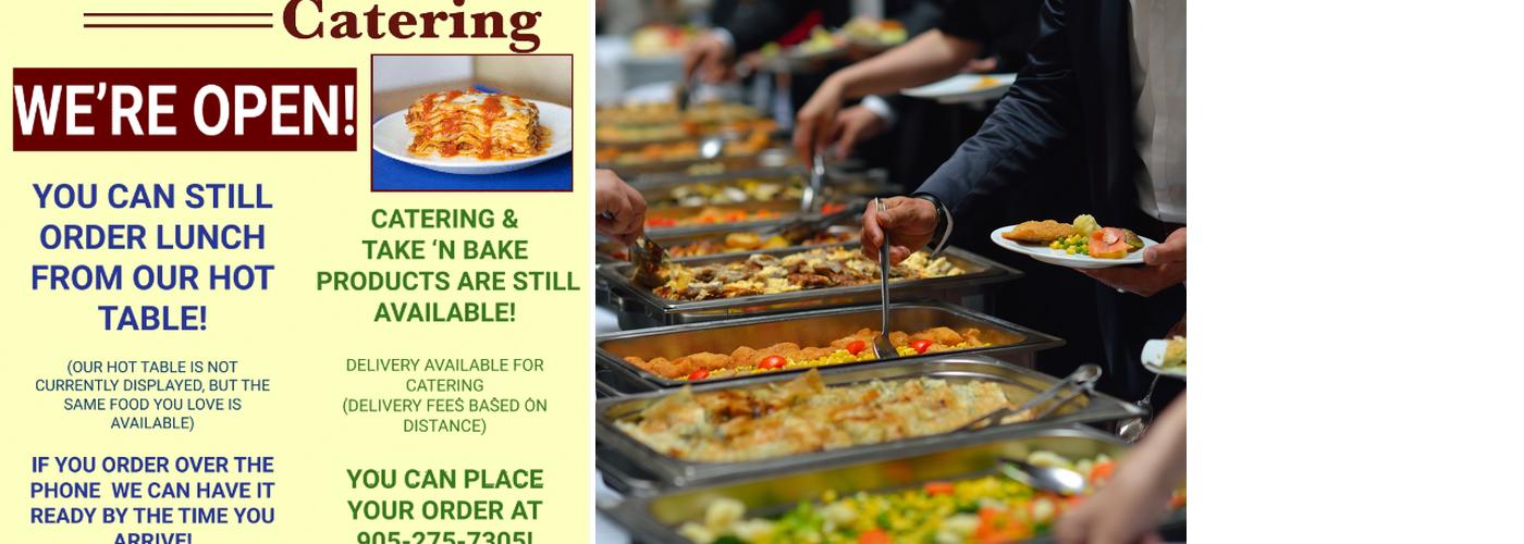 Molinaro's Catering Menu