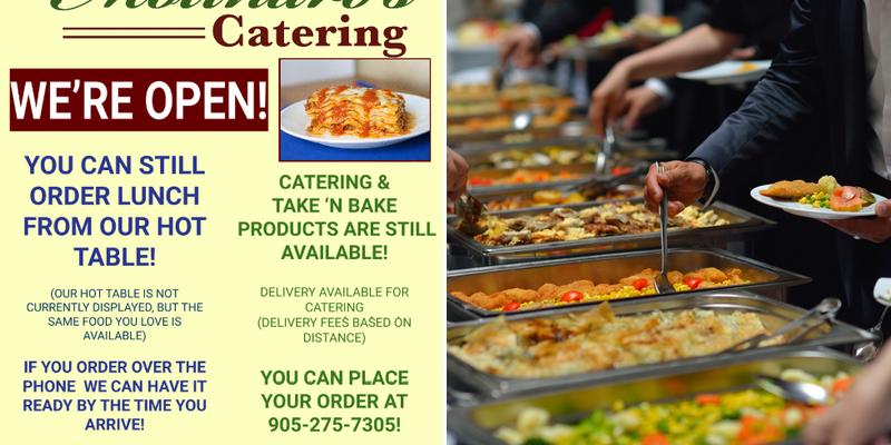 Molinaro's Catering Menu