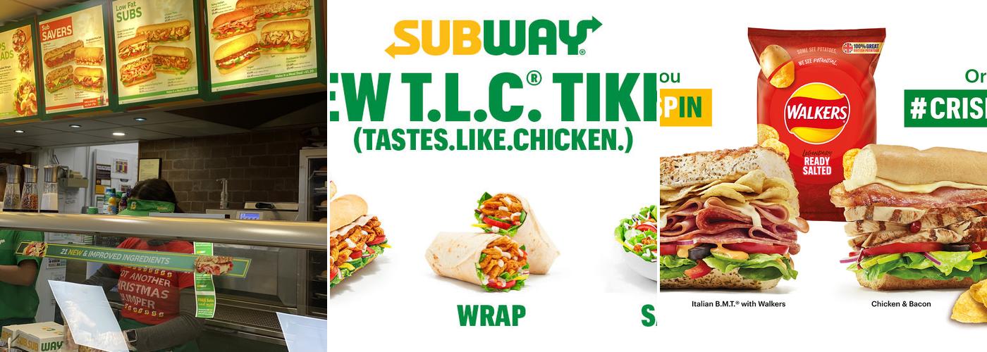 Subway Menu