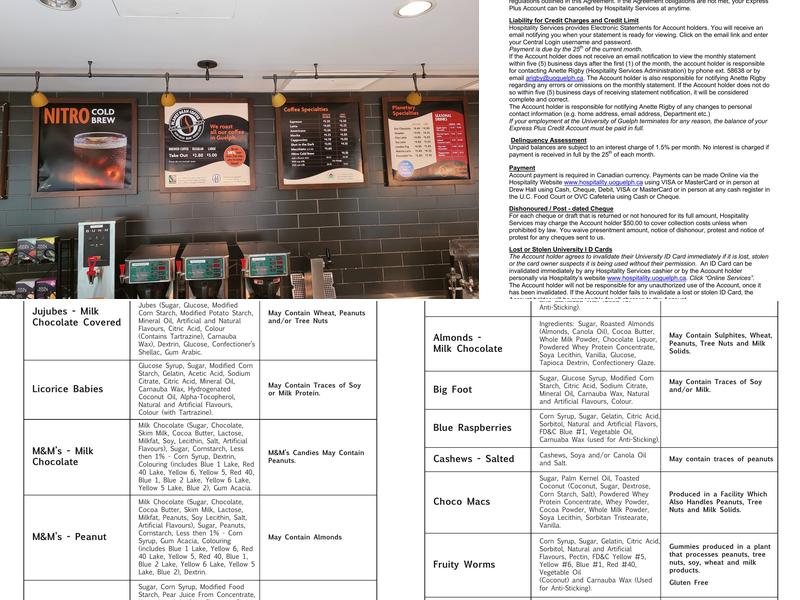 Science Complex Planet Bean Menu