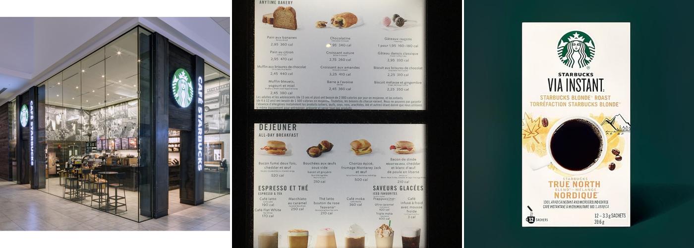 Starbucks Menu