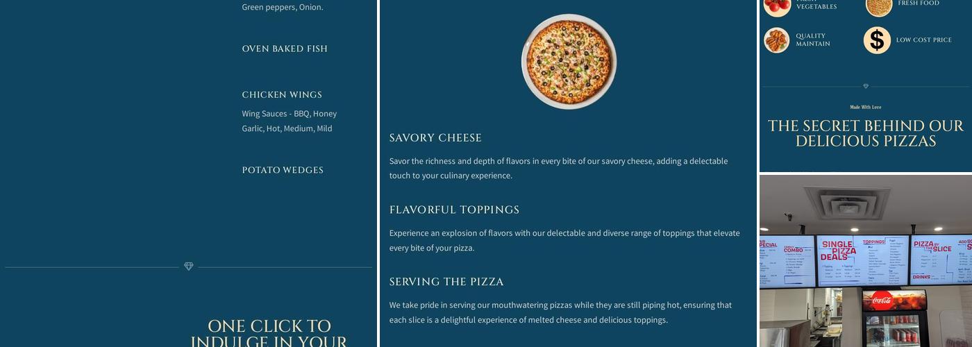 City South Pizza Menu