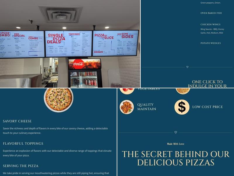 City South Pizza Menu