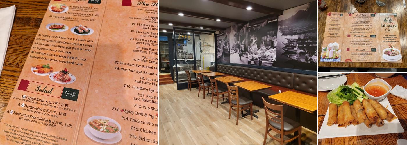 Little Saigon Café Menu