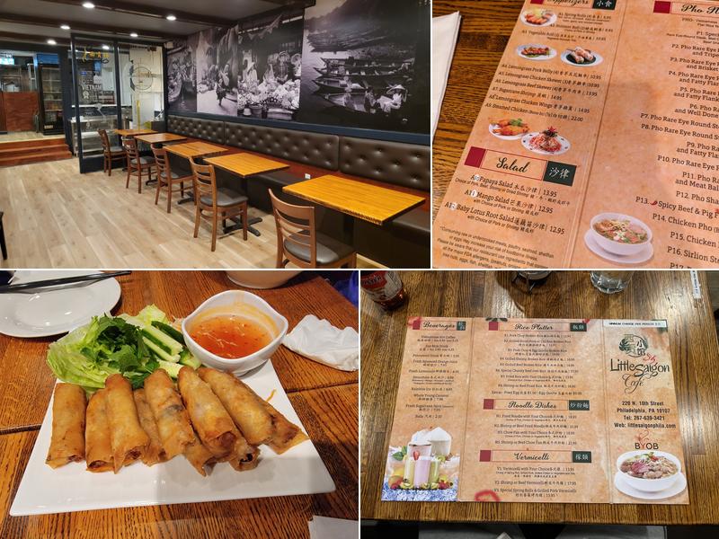 Little Saigon Café Menu