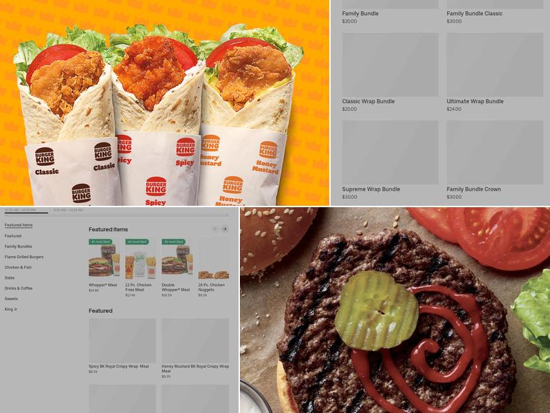 Burger King Menu