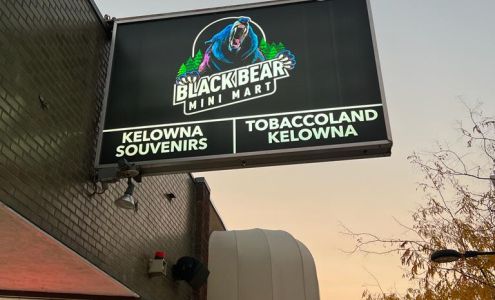 Black Bear Mini Mart, Tobaccoland Kelowna, Kelowna Souvenirs Kelowna