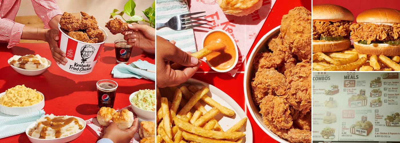 KFC Menu
