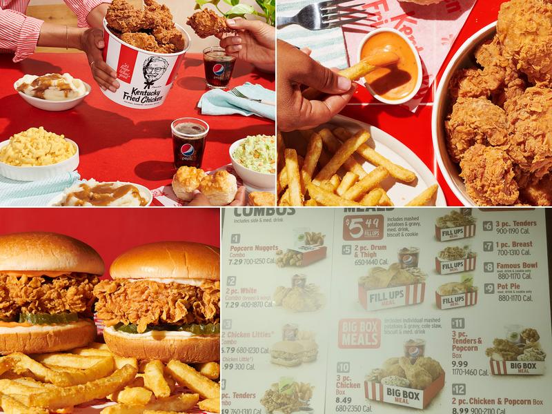 KFC Menu