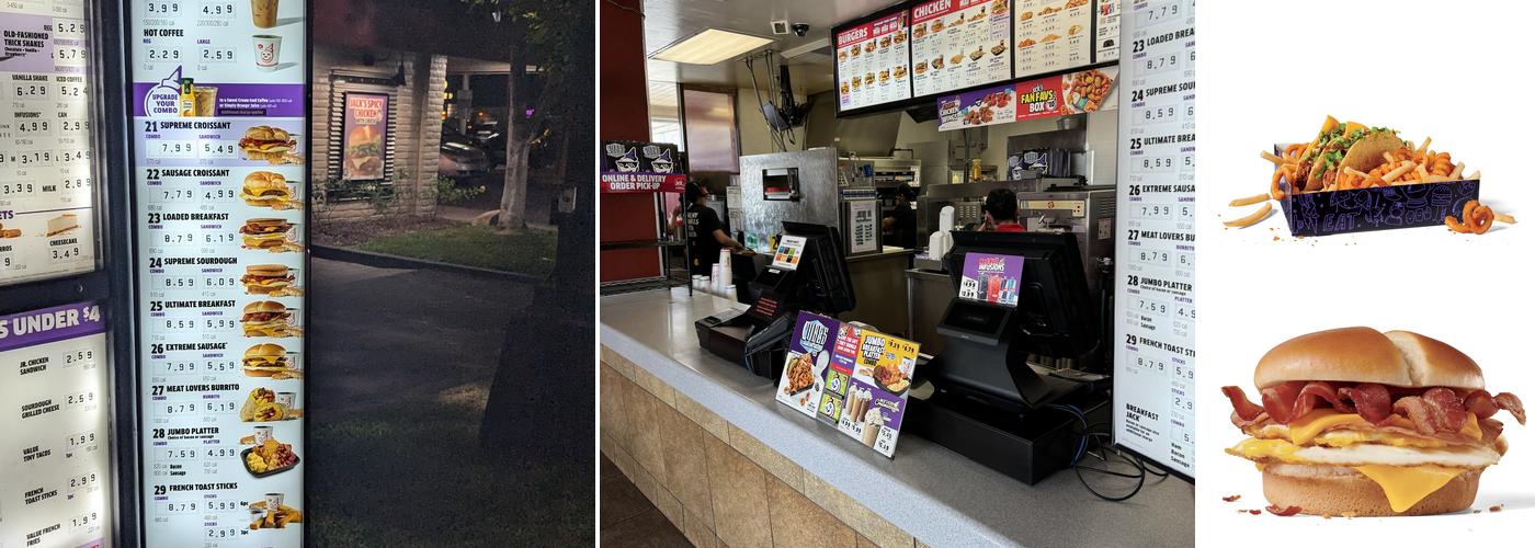 Jack in the Box Menu