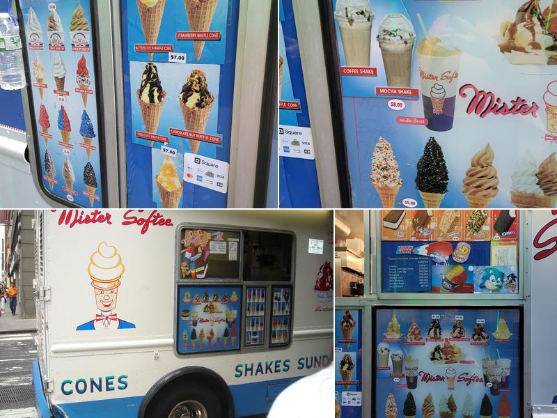Mr Softee of the Bronx Inc Menu