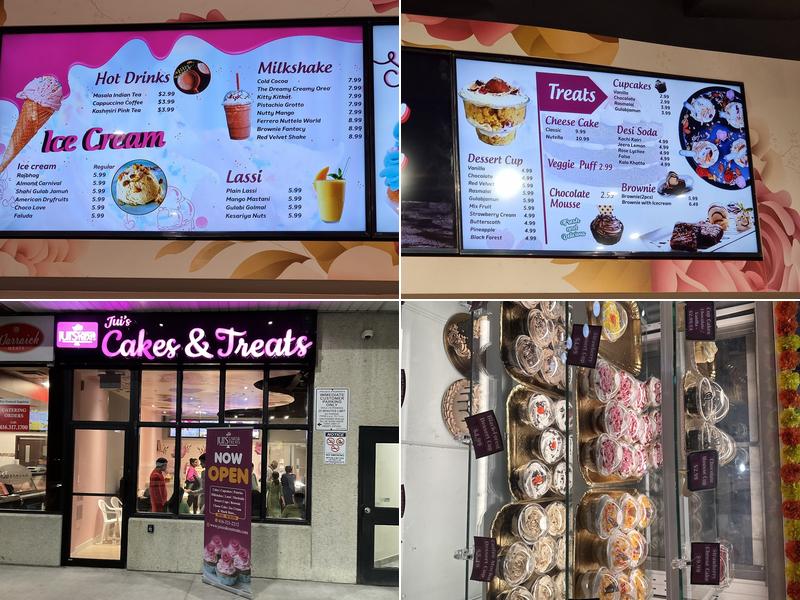 Jui’s Cakes & Treats Menu