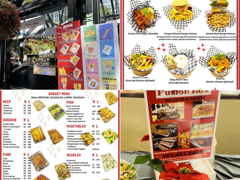 Fusion Box Menu