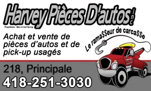 HARVEY PIÈCES D'AUTOS INC. Saint-Prime