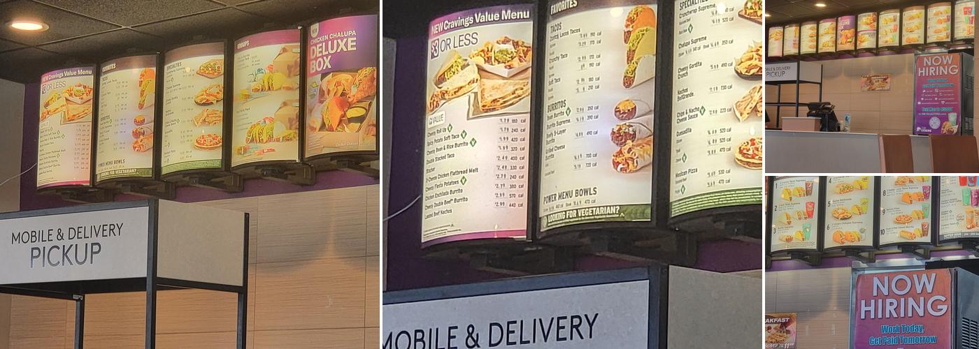 Taco Bell Menu