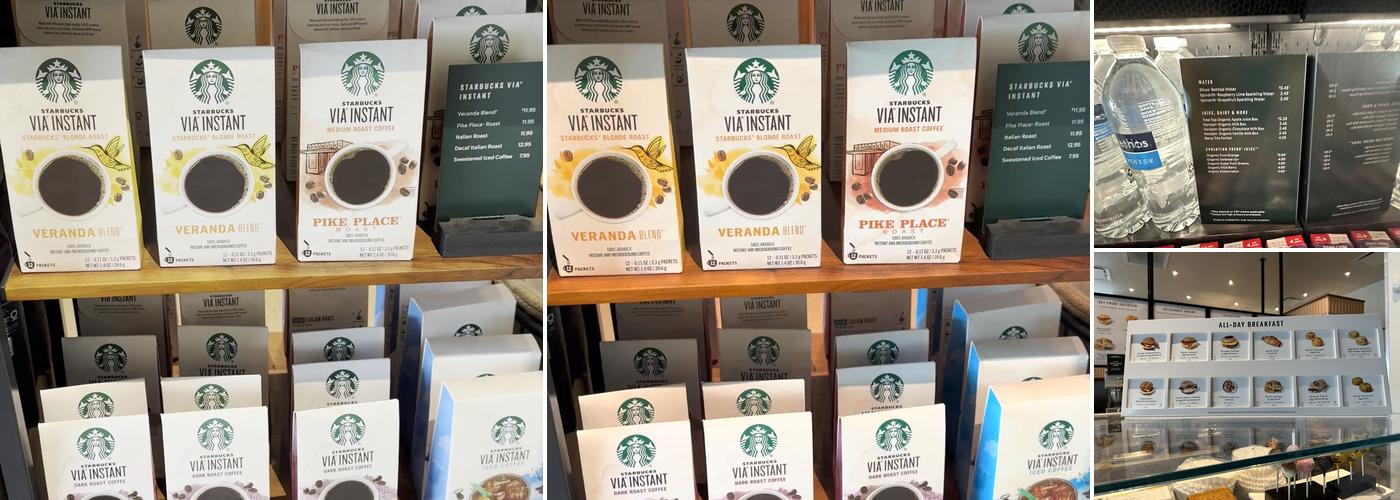 Starbucks Menu