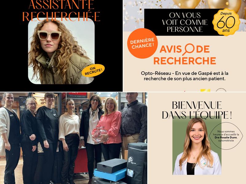 Opto-Réseau - Clinique En Vue de Gaspé