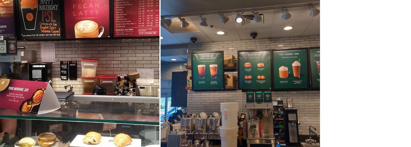 Starbucks Menu