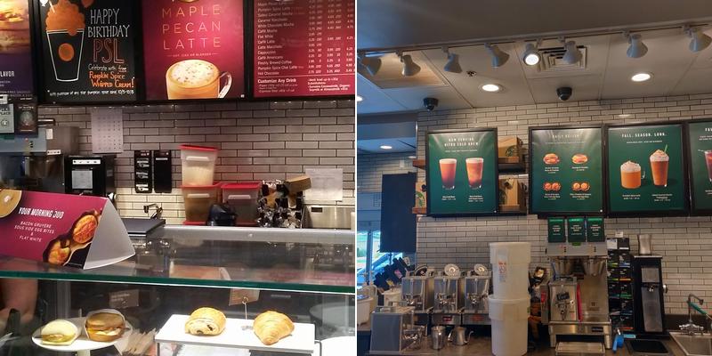 Starbucks Menu
