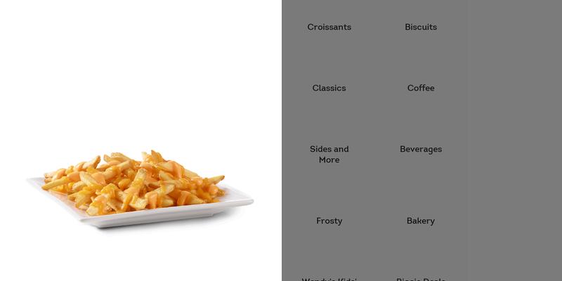 Wendy's Menu