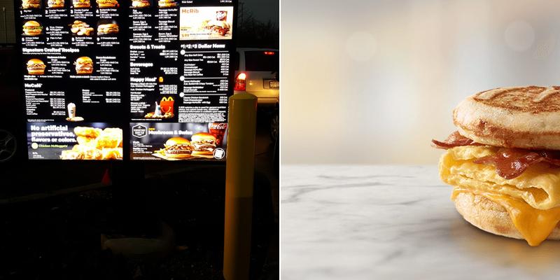 McDonald's Menu