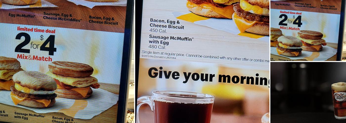 McDonald's Menu