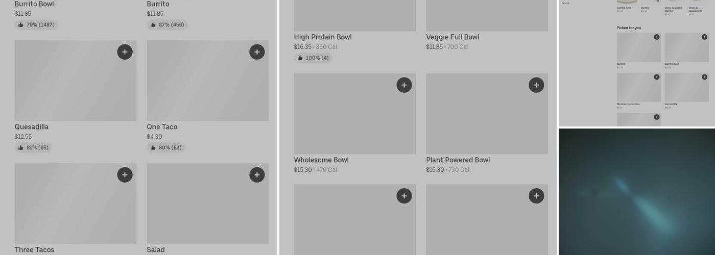 Chipotle Mexican Grill Menu