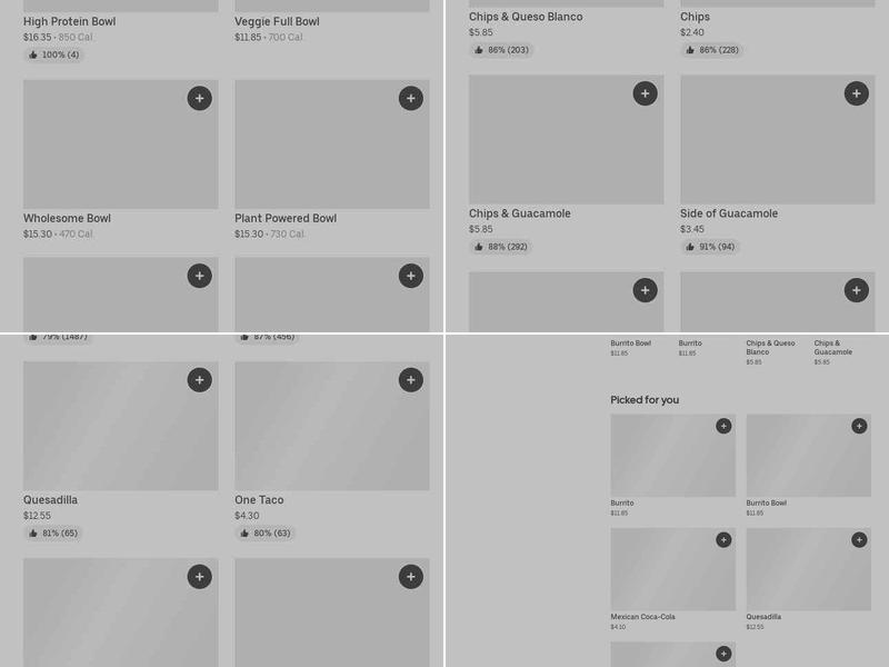 Chipotle Mexican Grill Menu