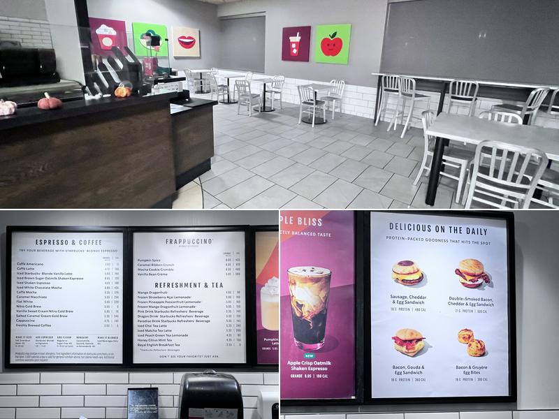 Starbucks Menu