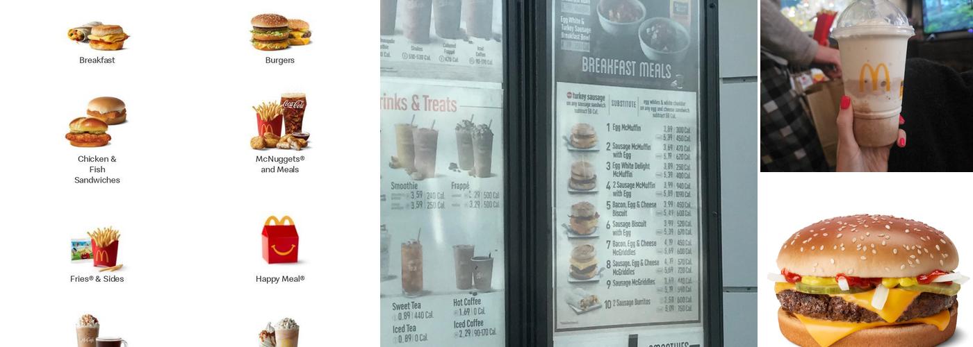 McDonald's Menu