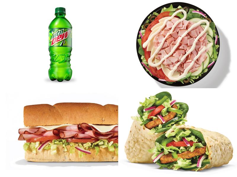 Subway Menu