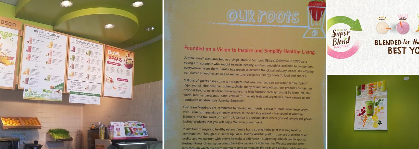 Jamba Menu