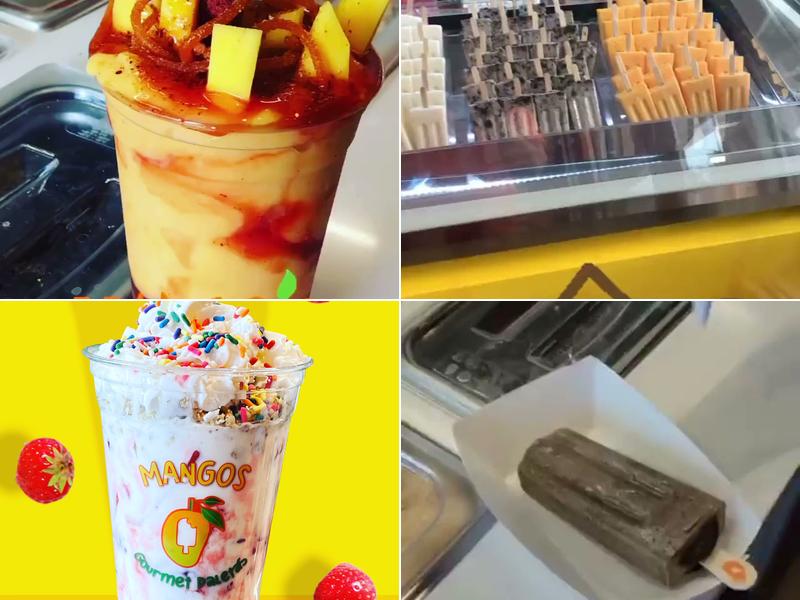 Mangos Gourmet Paletas Menu