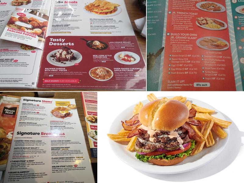 Denny's Menu