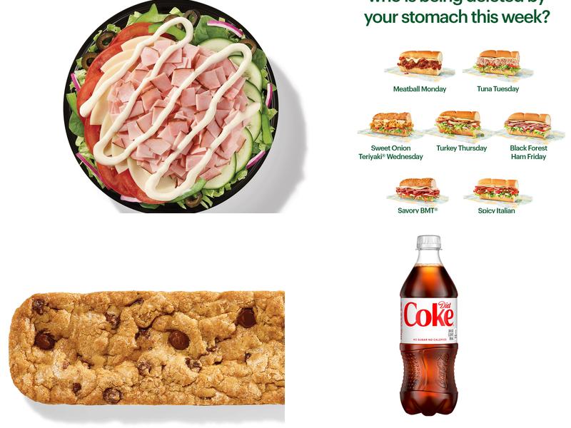 Subway Menu