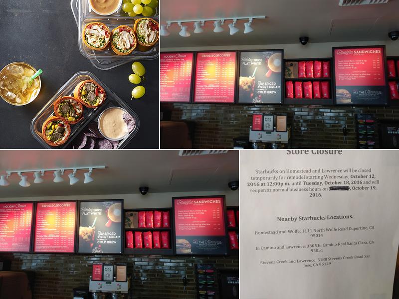 Starbucks Menu