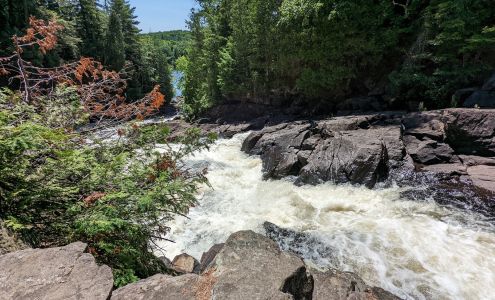 Oxtongue River - Ragged Falls Provincial Park Dwight