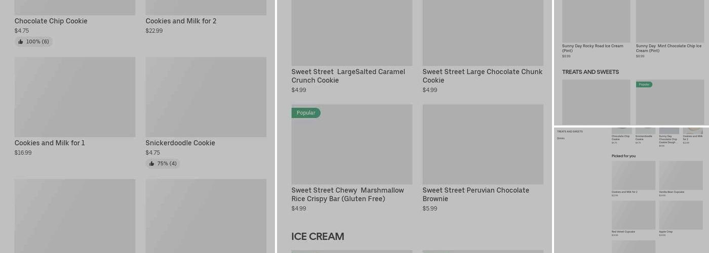 Crumbs - Freshly Baked Cookies and Desserts Menu