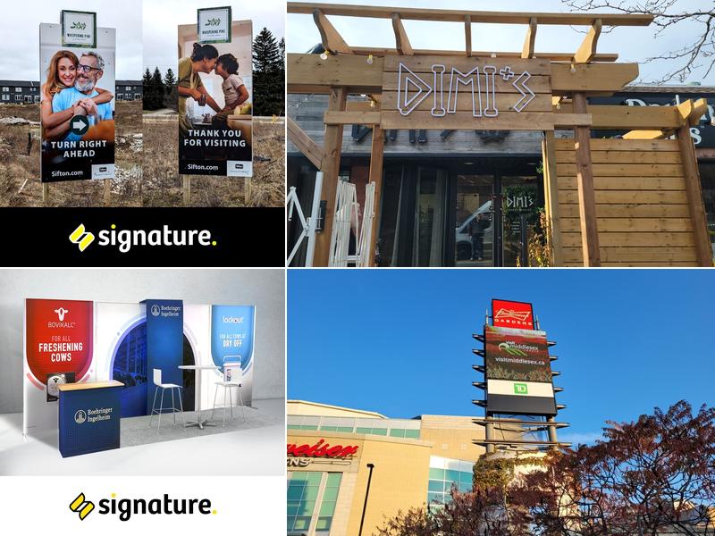 Signature Graphics Signs & Trade Show Displays