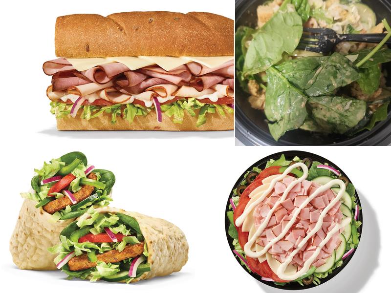 Subway Menu